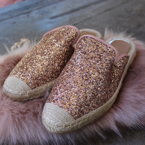 🆕//The Breezy// Mauve Glitter Mule/ Slide - Picture 7 of 8